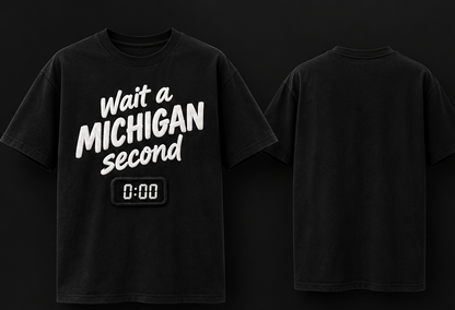 Wait a Michigan Second tee — front and back
