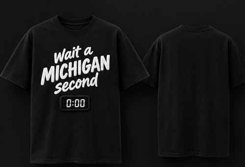 Wait a Michigan Second tee — front and back