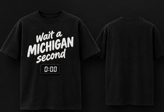 Wait a Michigan Second tee — front and back